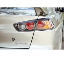 Накладки-реснички на задние фонари Русская Артель для Mitsubishi Lancer X 2007- г.в. REML-003600