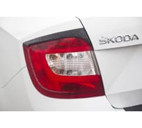 Накладки-реснички на задние фонари Русская Артель для Skoda Rapid 2012- г.в. RESR-049200