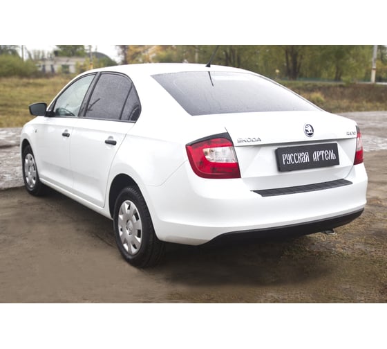 Накладки-реснички на задние фонари Русская Артель для Skoda Rapid 2012- г.в. RESR-049200