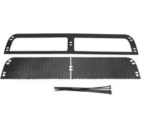 Защитная сетка переднего бампера Русская Артель для Mitsubishi Pajero Sport 1998-2004 SRM-134302