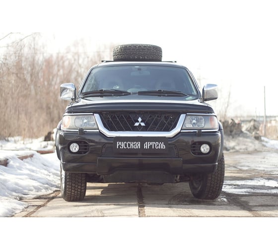 Защитная сетка Русская Артель для Mitsubishi Pajero Sport 1998-2004 SRM-134702