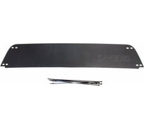 Зимняя заглушка решетки переднего бампера Русская Артель для Renault Sandero Stepway 2009-2013 ZRR-128402