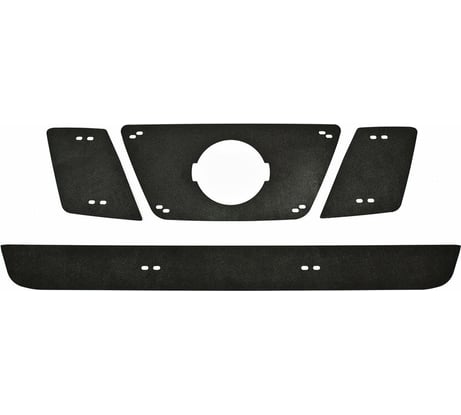 Зимняя заглушка решетки радиатора и переднего бампера Русская Артель для Nissan Pathfinder 2004-2010 (R51) ZRNN-039202