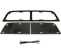 Защитная сетка решетки переднего бампера Русская Артель для Nissan Terrano 2014- SRN-136302