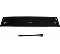 Зимняя заглушка решетки переднего бампера Русская Артель для KIA Rio III 2015- (рестайлинг) ZRK-127502