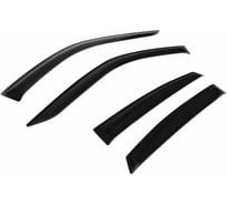 Дефлекторы окон Rival Premium для Lada Granta седан, хэтчбек, лифтбек 2011-2018 2018-н.в., листовой ПММА, 4 шт., 36001001