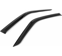 Дефлекторы окон Rival Premium для Volkswagen Crafter II 2016-н.в., листовой ПММА, 2 шт., 35806002