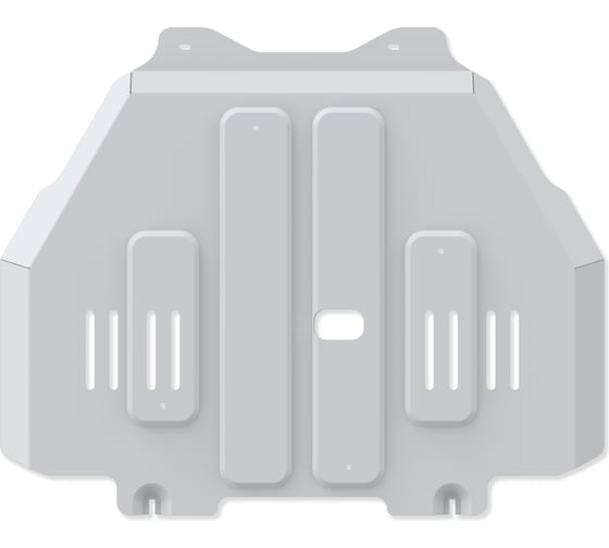 Защита КПП Rival для Toyota Land Cruiser Prado J250 V поколение АКПП 4WD 2024-н.в., алюминий 3 мм, с крепежом, штампованная 333.9580.1 1