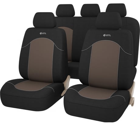 Чехлы GTL Fast коричневый, полиэстер 132565