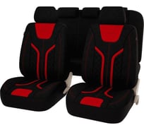 Чехлы GTL Lord черно-красный, велюр 132766