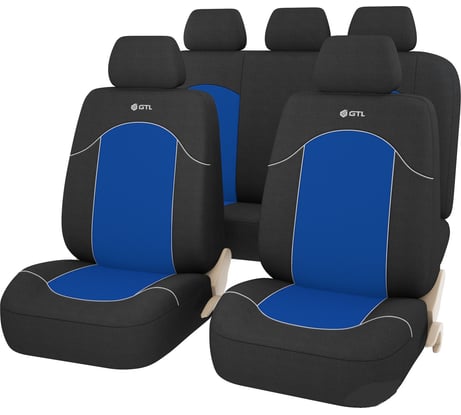 Чехлы GTL Fast синий, полиэстер 127305