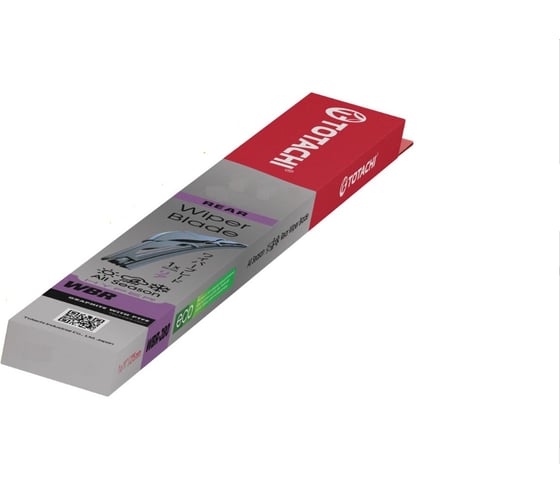Задняя щетка стеклоочистителя TOTACHI HYPER REAR WIPER BLADE 280мм, 11, 5 адаптеров WBR-280