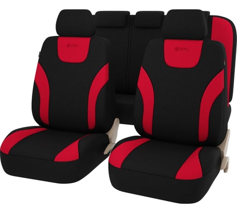 Чехлы GTL Step красный, полиэстер + термопринт 132695