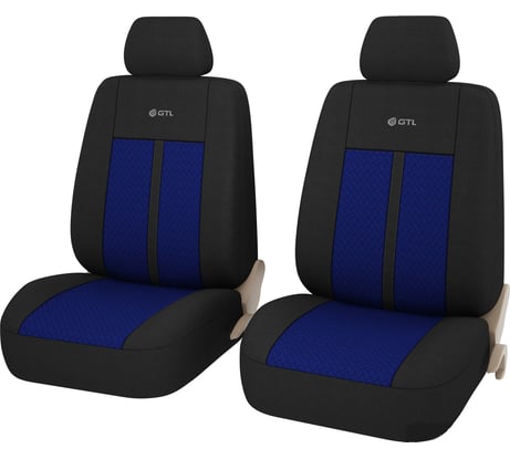 Чехлы GTL Modern 2 FRONT синий, полиэстер 130014