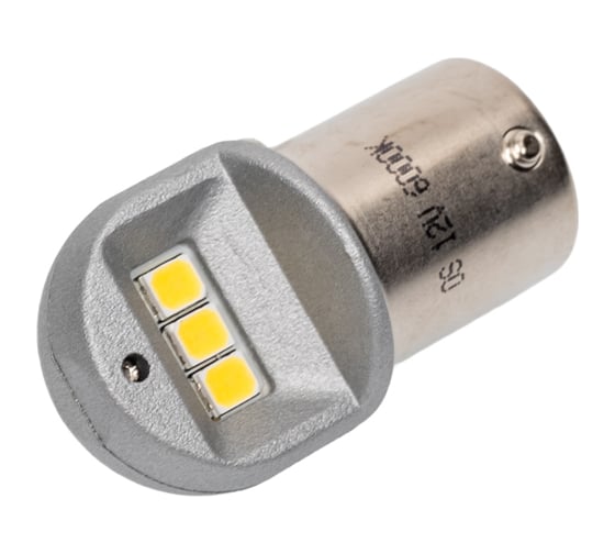 Автолампа Osram R10W BA15s LED блистер, 2шт WHITE 6000К 12V 5008DWP-02B