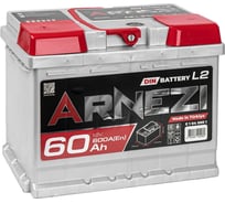 Аккумулятор Arnezi DIN SMF 60 А/ч прямой L+ 242x175x190 L2 EN 600 А E1040601