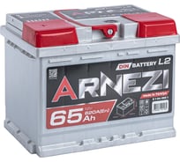 Аккумулятор Arnezi DIN SMF 65 А/ч прямой L+ 242x175x190 L2 EN 620 А E1040651