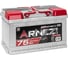 Аккумулятор Arnezi DIN SMF 75 А/ч обратный R+ 278x175x175 L3B EN 720 А E1050750 1