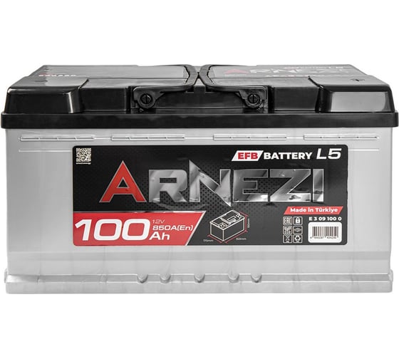 Аккумулятор Arnezi EFB Start-stop 100 А/ч обратный R+ 353x175x190 L5 EN 850 А E3091000