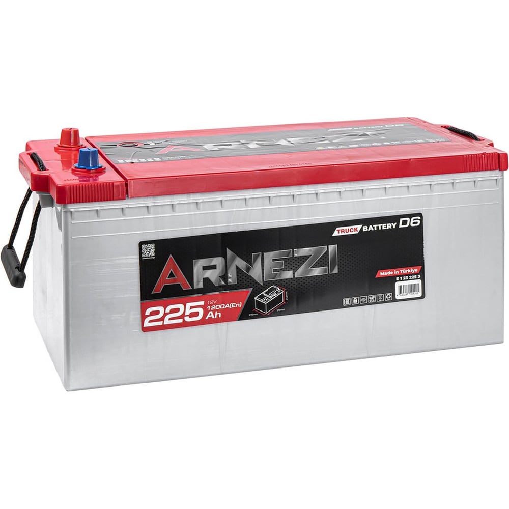 Аккумулятор Arnezi HD SMF 225 А/ч L+(3) 518x276x242 C EN 1200 А