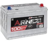 Аккумулятор Arnezi JIS SMF 100 А/ч обратный R+ 306x176x225 D31 EN 820 А E1191000