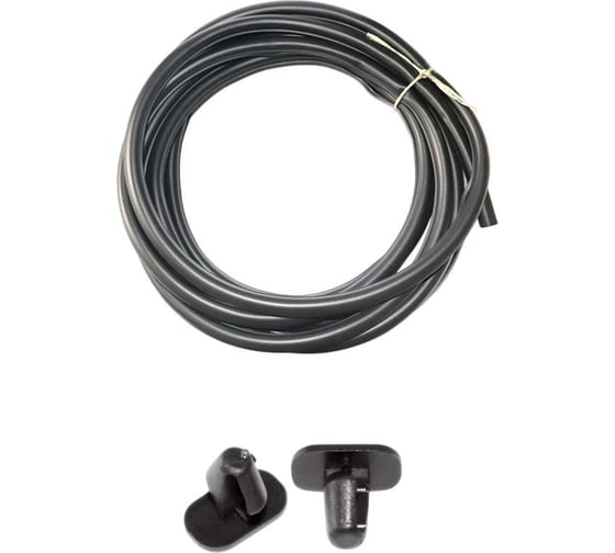 Уплотнитель порогов дверей + клипсы ROSTECO LADA, NISSAN, RENAULT, PEUGEOT, CITROEN (к-т на 4 двери), EPDM 21984 1