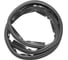 Уплотнитель проемов боковых дверей ROSTECO Largus, Sandero I верхний левый, двойной, EPDM (L=201,5 cm) 22458 1