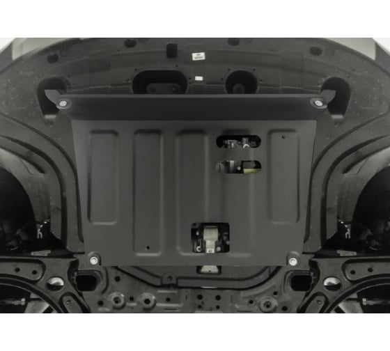 Защита картера + КПП + комплект крепежа AutoMax сталь, Kia Seltos 2019-, V - 2.0; полный привод, 1.6 (123 л.с.)передний привод/KIA Soul 2019-, V - 1  AM.2850.2