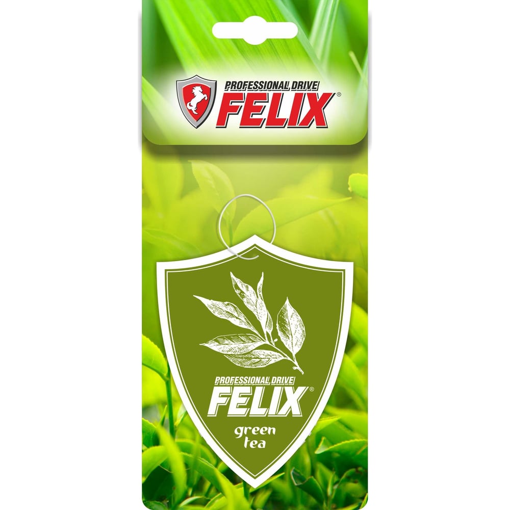 Бумажный ароматизатор FELIX подвесной, энергия зеленого чая 411040034 ...