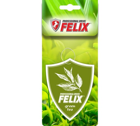 Бумажный ароматизатор FELIX подвесной, энергия зеленого чая 411040034
