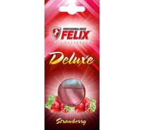 Ароматизатор FELIX Deluxe подвесной, гелевый, клубника, 4.5 мл 410112214