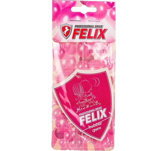 Бумажный ароматизатор FELIX подвесной, жевательная резинка 411040102