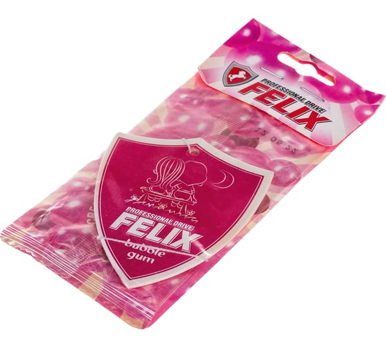 Бумажный ароматизатор FELIX подвесной, жевательная резинка 411040102