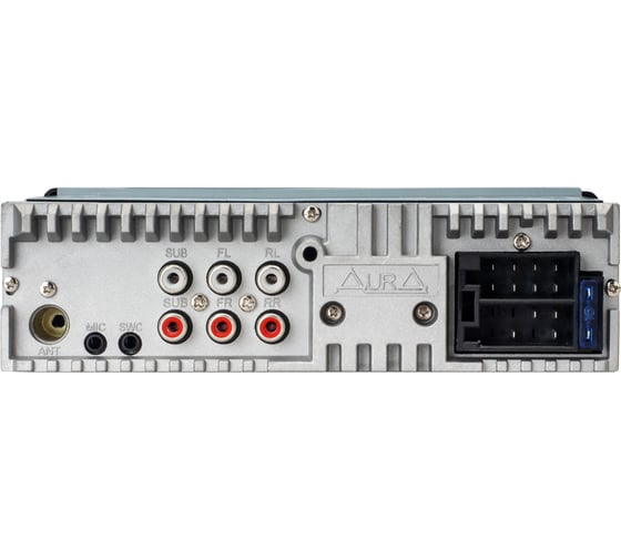 USB-ресивер AURA 4х51w, USB(1.2A)/FM/AUX/BT, 3RCA, DSP 2/3way, iD3-TAG, RGB AMH-79DSP