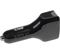 Адаптер автомобильный Arnezi 30W 4хUSB-A 2.4А (QC3.0) 12-24V в прикуриватель A0603017