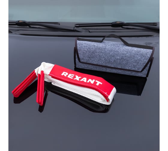 Трос динамический (стропа) REXANT 5т, 6м, в чехле 80-0238