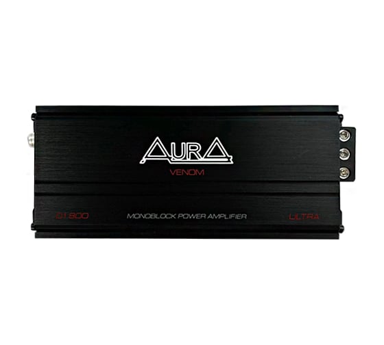 Усилитель мощности 1-канальный AURA 1 x 800 W RMS VENOM-D1.800-ULTRA
