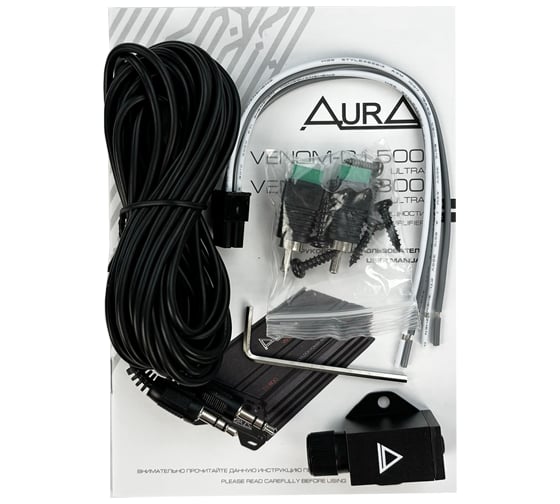 Усилитель мощности 1-канальный AURA 1 x 800 W RMS VENOM-D1.800-ULTRA