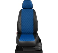 Авточехлы AVTOLIDER1 для Skoda Fabia 1 с 2001-2007г. седан, хэтчбек, SK23-0101-EC05-R-blu