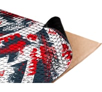 Виброизоляционный материал AURA 1.5 мм + 60 мкм фольга, 470x750 мм, 15 листов VDM-STORM-M1