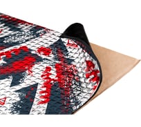 Виброизоляционный материал AURA 4 мм + 60 мкм фольга, 470x750 мм, 5 листов VDM-STORM-M4