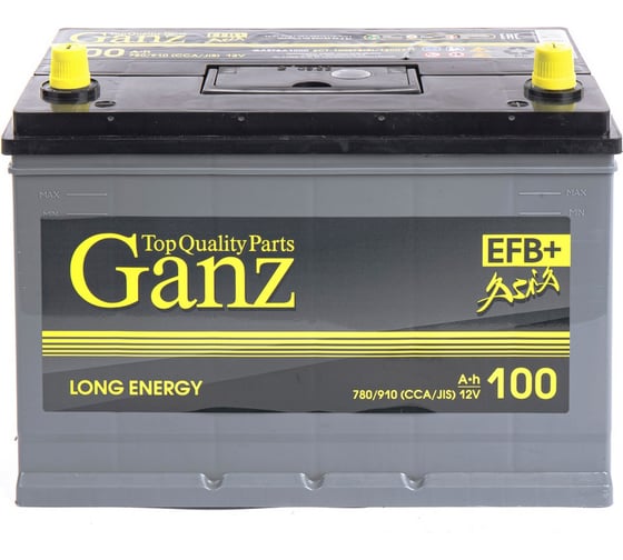 Аккумулятор Ganz ASIA EFB 100 А/ч Обратная R+ 306x175x225 EN780 А GAEFBA1000