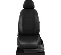 Авточехлы AVTOLIDER1 для Газель Next 2010-н.в. фургон 3места. GZ30-0104-EC01-R-blk