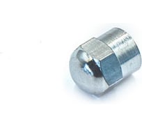 Колпачок вентиля GANZ круглый, хром, упаковка 20 шт. BTRZ05