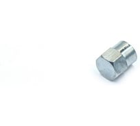 Колпачок вентиля GANZ квадратный, хром, упаковка 20 шт. BTRZ04