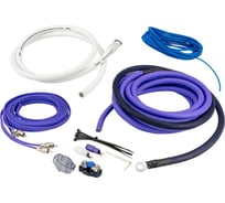 Комплект кабелей для усилителя AURA 2x4AWG 5 метров AMP-3504