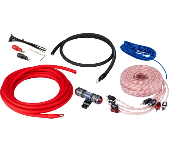 Комплект кабелей для усилителя AURA 4x4AWG AMP-1404