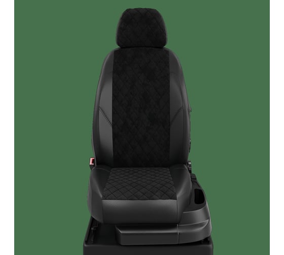 Авточехлы AVTOLIDER1 для Volkswagen Amarok с 2011-2018 джип VW28-1101-EC14-R-blk