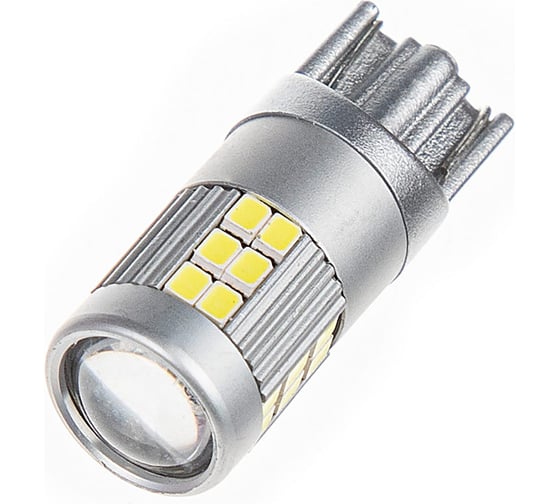 Автолампа SKYWAY диод T10 (W5W) 9/36V 27 SMD диода 1-конт Белая CANBUS компл.2 шт S08201569 1