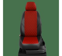 Авточехлы AVTOLIDER1 для Toyota Rav 4 с 2000-2006г. джип 2-выпуск. задние TA27-1002-EC06-R-red
